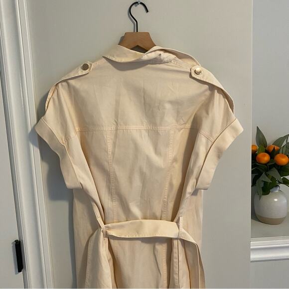 Significant Other Tan Short Sleeve Mini Dress 4 - Picture 8 of 14